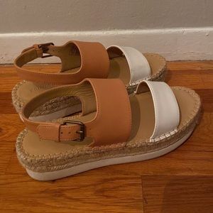 Soludos Leather Ali Platform Sandals